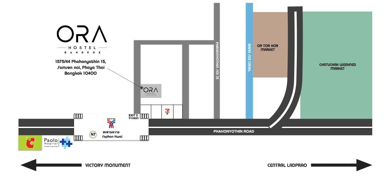 Ora Hostel Μπανγκόκ Εξωτερικό φωτογραφία
